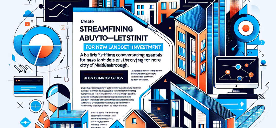 Streamlining Your First Time Buy-to-let Investment in Middlesbrough: Conveyancing Essentials for New Landlords